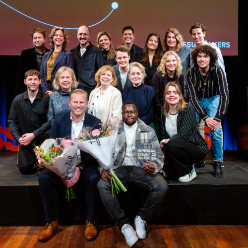 Medewerkers van Issuemakers tijdens het Issuecongres van Issuemakers in De Balie in Amsterdam