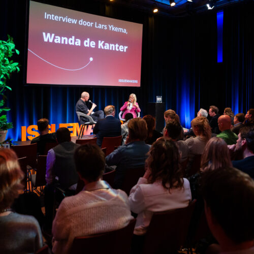 Interview met Wanda de Kanter door Lars Ykema tijdens het Issuecongres van Issuemakers